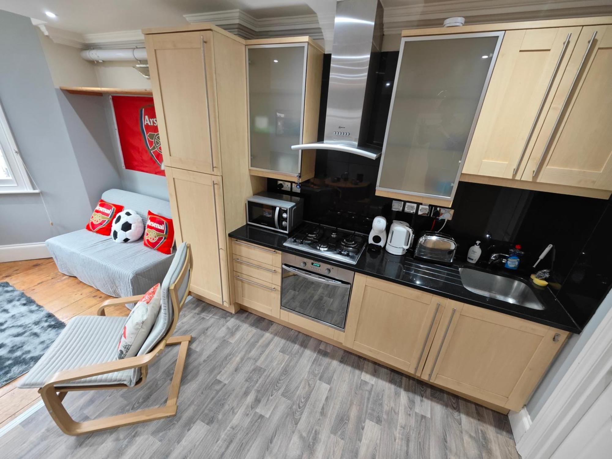 Lovely 1 Bedroom Flat In Finsbury Park/Emirates Stadium London Bagian luar foto